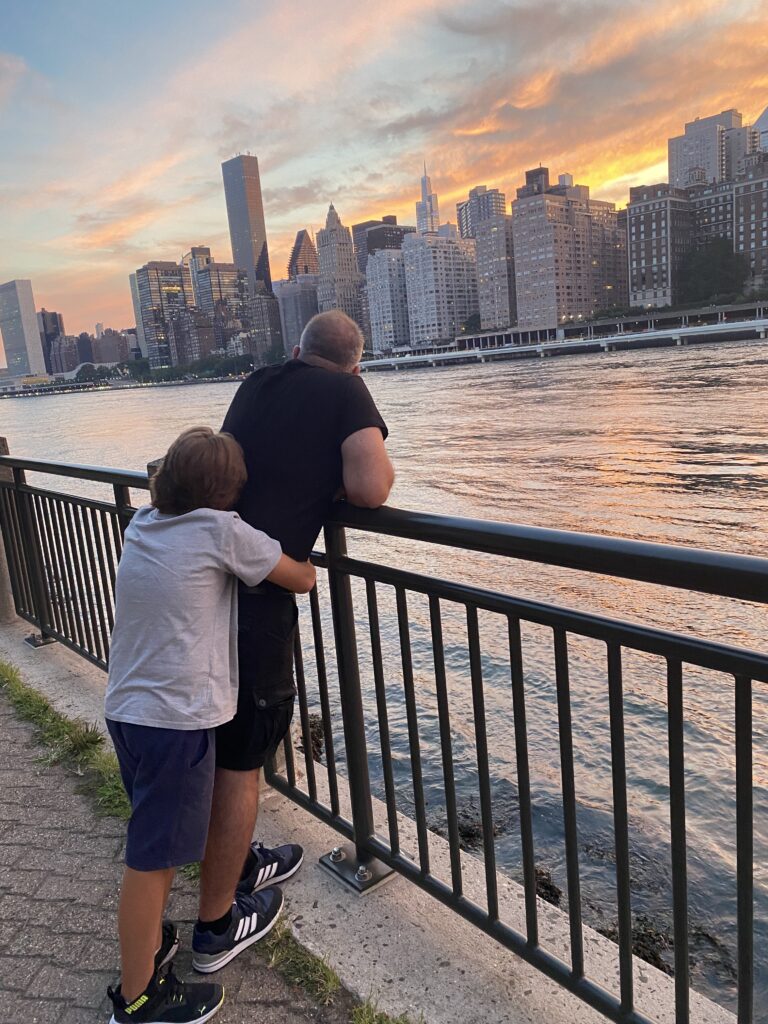 sunset Roosevelt Island